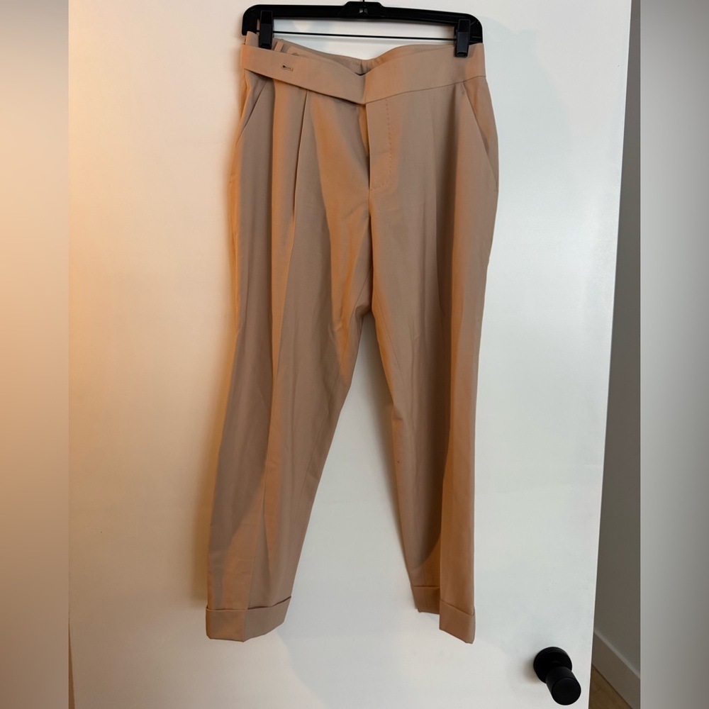 Rachel Roy crop camel slacks